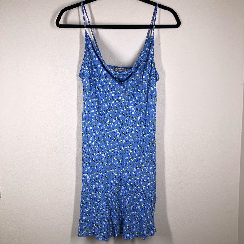 Intimately Free People X REVOLVE Forever Fields Mini Dress In Blue Combo Small